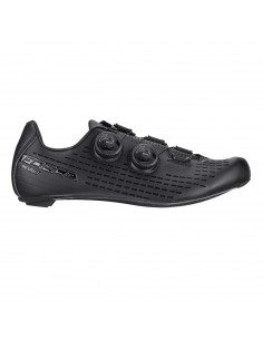 Scarpe per bici corsa FORCE ROAD REVOLT carbon black 235 gr
