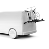 Thule Portabici posteriore Thule WANDERWAY BLACK Volkswagen T6