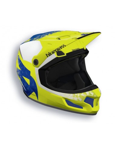 18176 - BLUEGRASS CASCO BRAVE DH GIALLO/BLU/ BIANCO