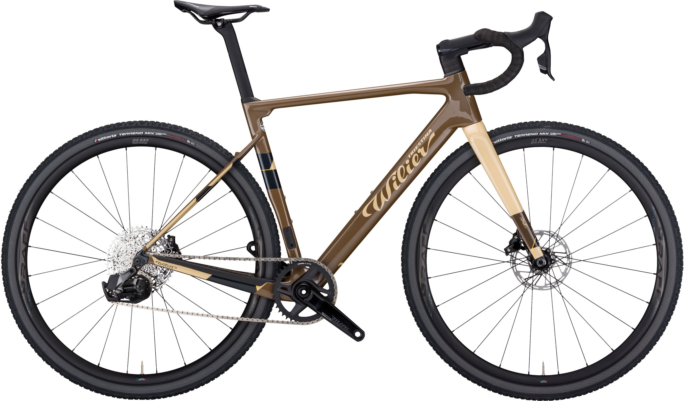 Fahrrad Kohlenstoff Gravel WILIER Rave Sl Ekar Gt 1X13V SLR 36 Lenker Carb - Bild 22 von 31