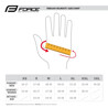 Force Guanti ciclismo da bambino FORCE FUN KID NERO