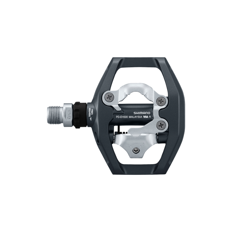 SHIMANO Pedali MTB doppio PD-EH500 Grigio scuro