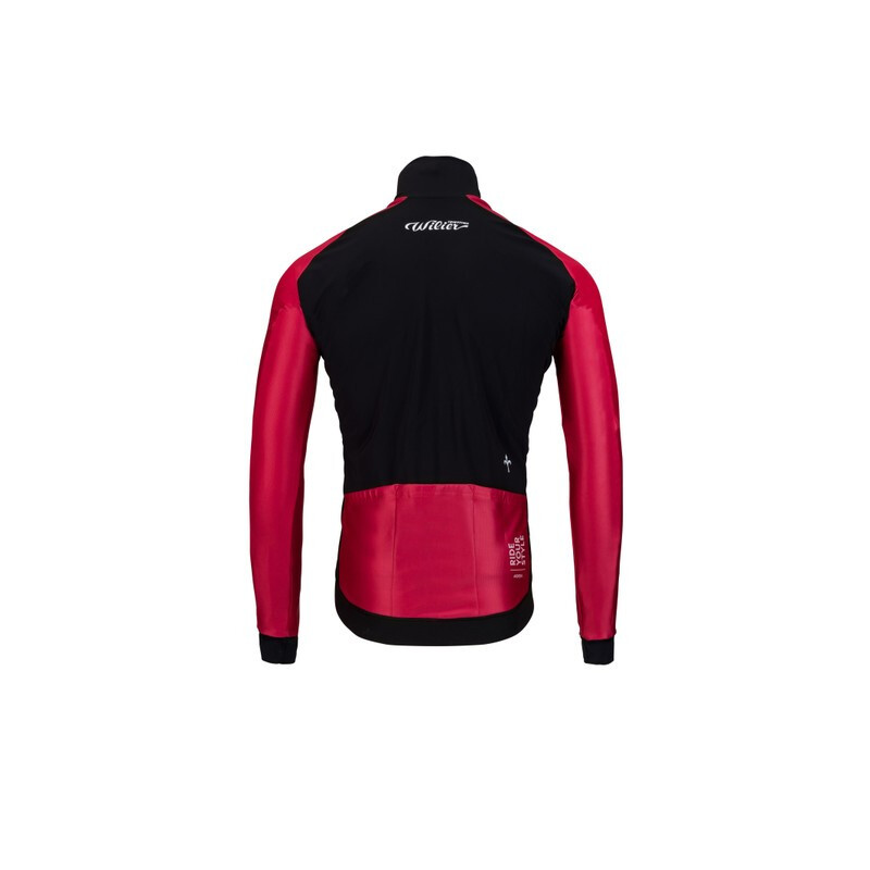 WILIER Giacca invernale ciclismo WILIER uomo ARDESIA RED