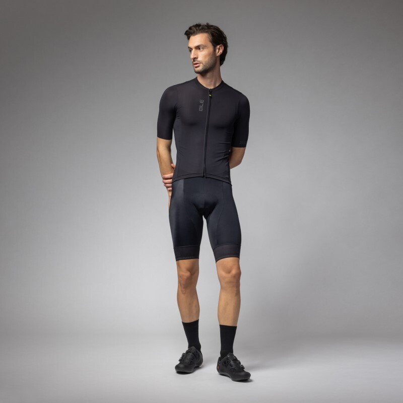 ALE' Maglia ciclismo ALE' COLOR BLOCK PRAGMA black 2026