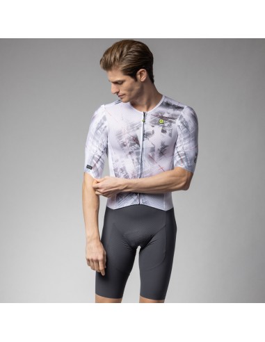 Body ciclismo ALE' PR-E MIRROR bianco 2025