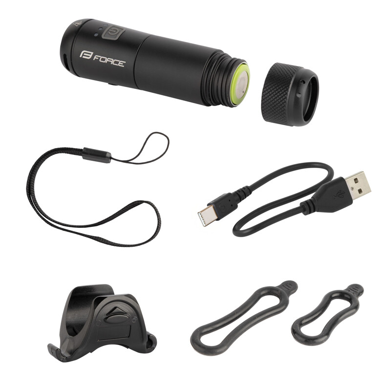 Force Luce anteriore FORCE Pen 2.0 lumen USB