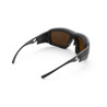  Occhiali ciclismo RUDY PROJECT AGENT Q HI Altitude Black Mat/Multilaser Gold
