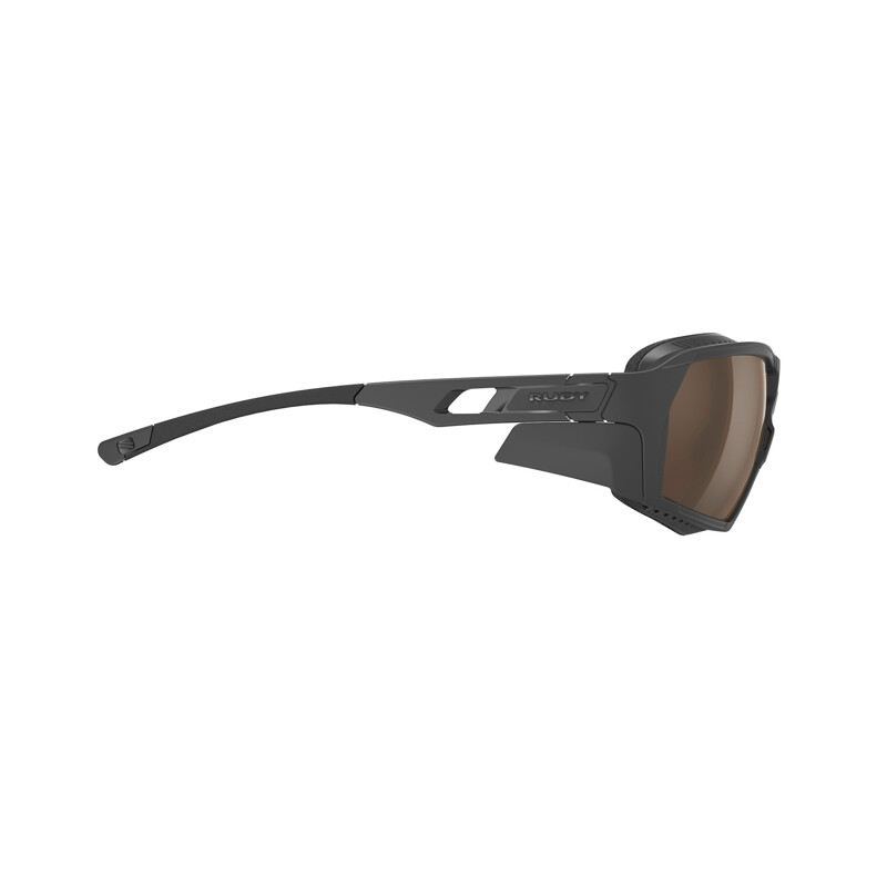  Occhiali ciclismo RUDY PROJECT AGENT Q HI Altitude Black Mat/Multilaser Gold