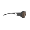  Occhiali ciclismo RUDY PROJECT AGENT Q HI Altitude Black Mat/Multilaser Gold