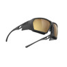  Occhiali ciclismo RUDY PROJECT AGENT Q HI Altitude Black Mat/Multilaser Gold