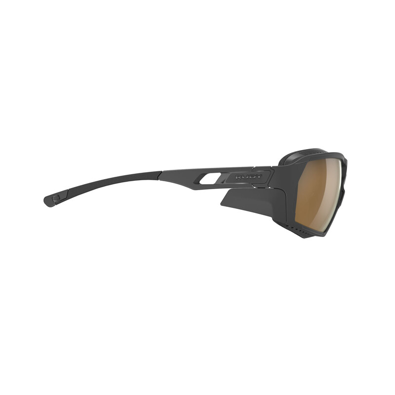  Occhiali ciclismo RUDY PROJECT AGENT Q HI Altitude Black Mat/Multilaser Gold
