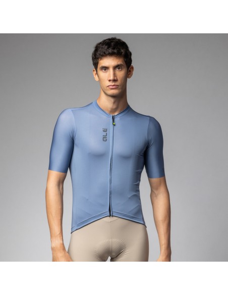 Maglia ciclismo ALE' COLOR BLOCK PRAGMA steel blue 2025