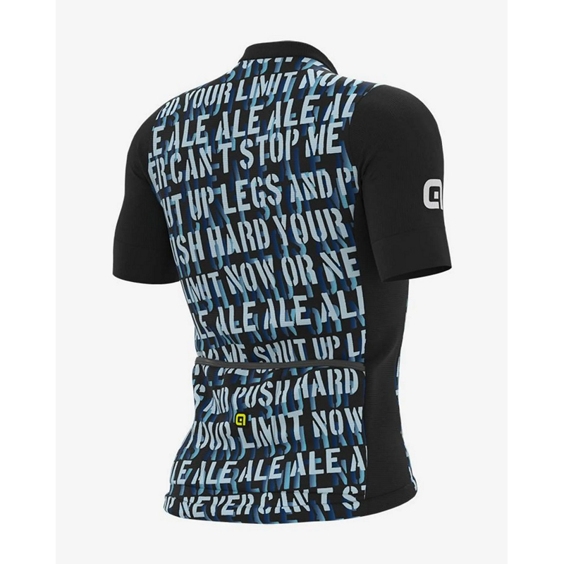 ALE' Maglia ciclismo ALE' SOLID RIDE blu