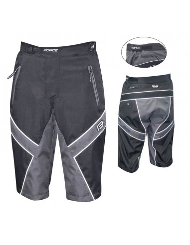 13175 - FORCE PANTALONI SHORTS FREERIDER NERO