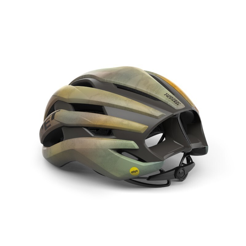 MET Casco bici da corsa e gravel MET TRENTA WANDER 2026 MIPS SAVANNA