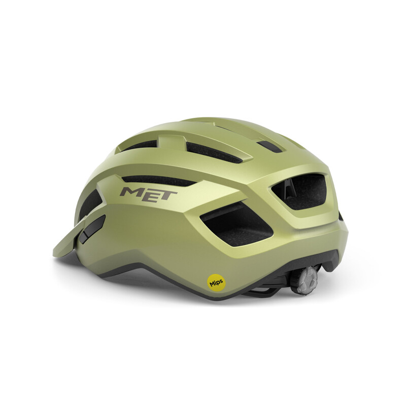 MET Casco multi MET ALLROAD MIPS con luce di sicurezza a LED 2026 WANDER HERBAL