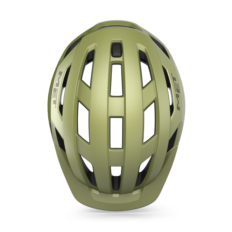 MET Casco multi MET ALLROAD MIPS con luce di sicurezza a LED 2026 WANDER HERBAL