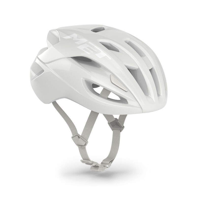 MET Casco bici da strada Met Rivale MIPS 2026 absolute white edition