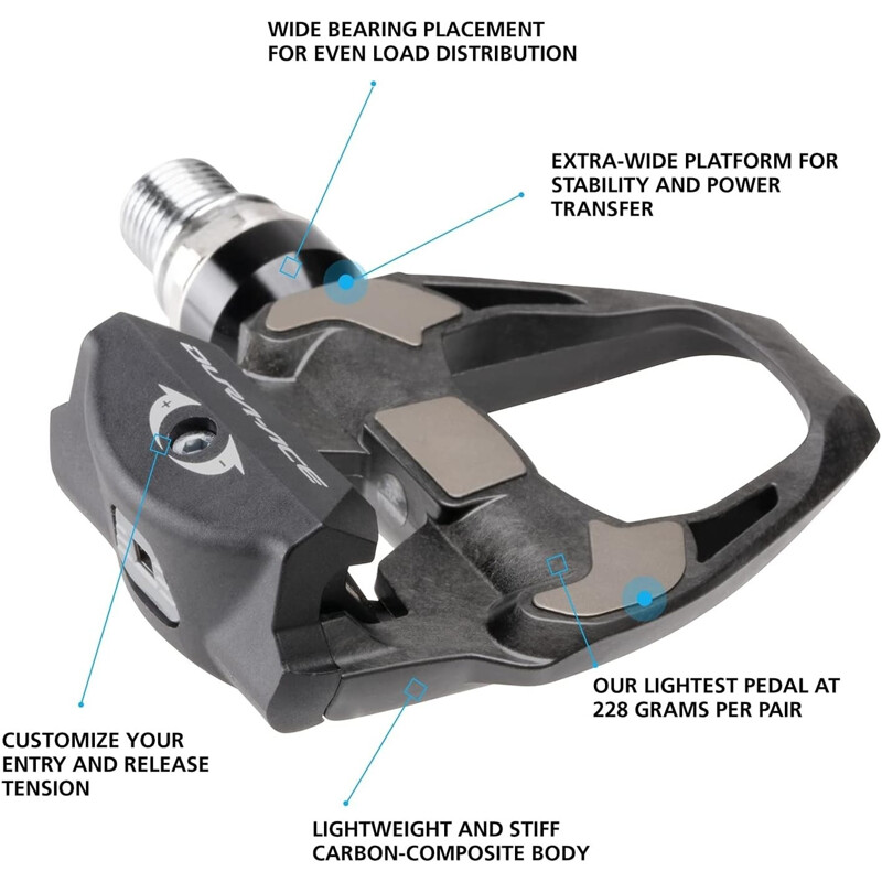 SHIMANO Pedali SHIMANO DURA-ACE R9100 SPD-SL