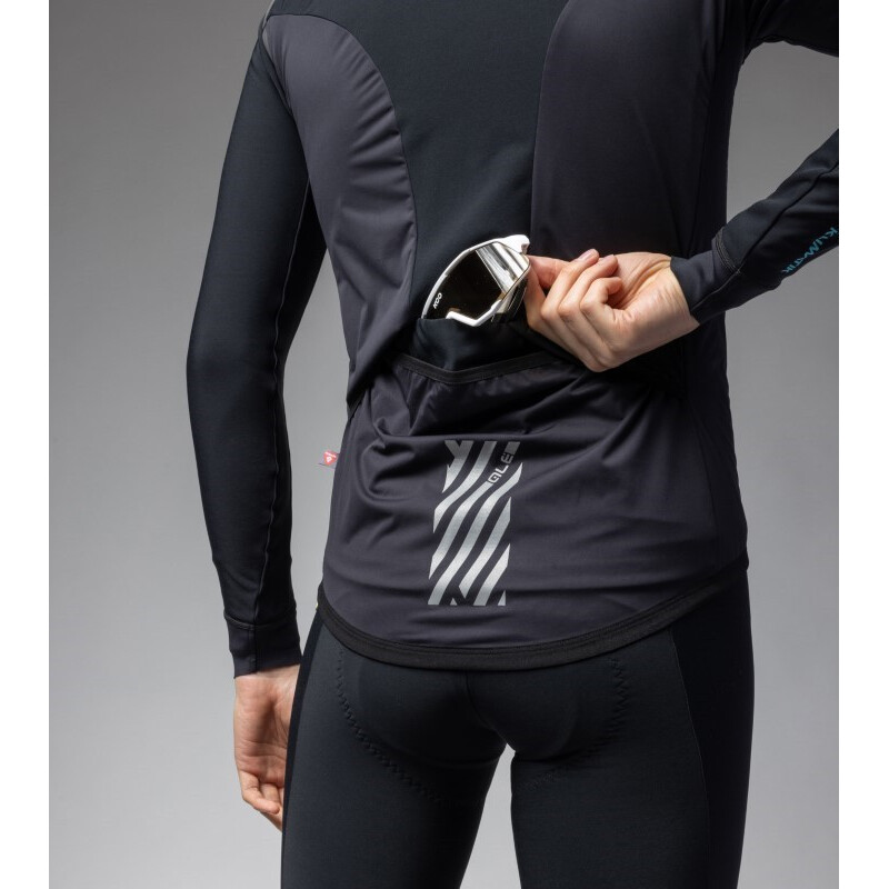 ALE Gilet ciclismo invernale ALE' KLIMATIK K-SMART nero 2026