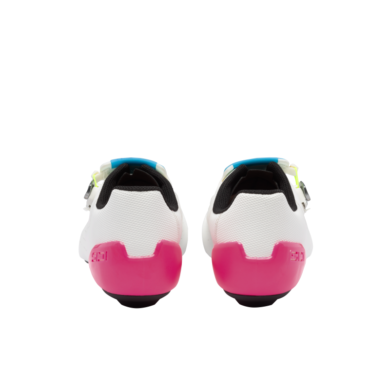 SIDI Scarpe bici da corsa SIDI GENIUS X WYVE WHITE FLUO