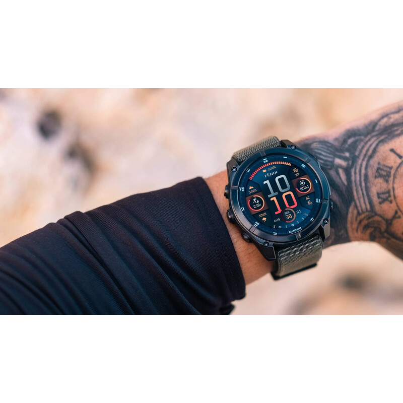 GARMIN Garmin fēnix 8 AMOLED 43mm Sapphire – Smartwatch Multisport