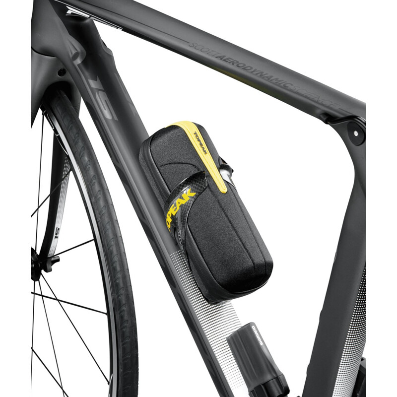 Topeak Borsello portaoggetti CagePack nero/giallo per portaborraccia