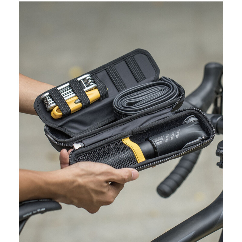 Topeak Borsello portaoggetti CagePack nero/giallo per portaborraccia
