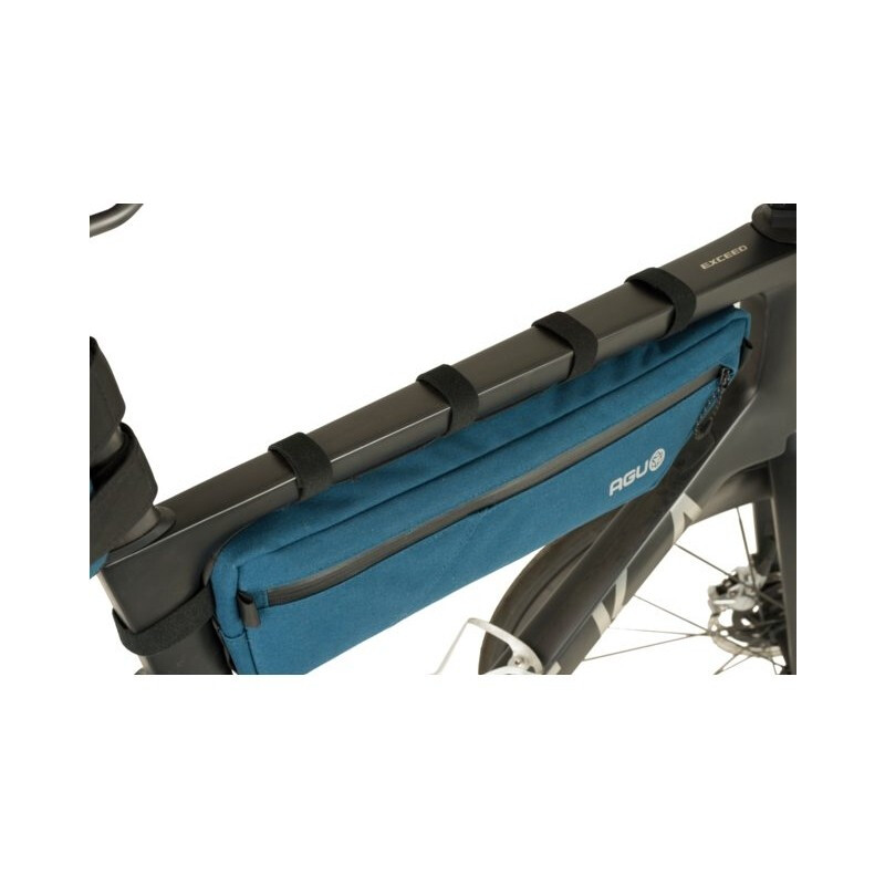AGU Borsa orizzontale al telaio bikepacking AGU VENTURE 3 litri blu