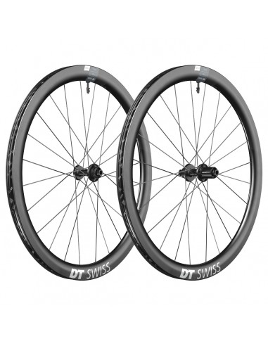 Coppia Ruote DT Swiss ERC 1400 DICUT 45 Carbonio Disc - 1442g