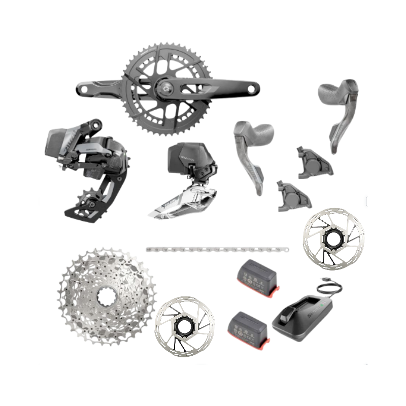 SRAM Gruppo SRAM RIVAL AXS E1 Completo con POWERMETER