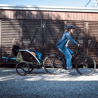 Thule Carrellino rimorchio bici per bambino o animali THULE Courier VINTAGE GREEN