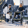 Thule Carrellino rimorchio bici per bambino o animali THULE Courier VINTAGE GREEN