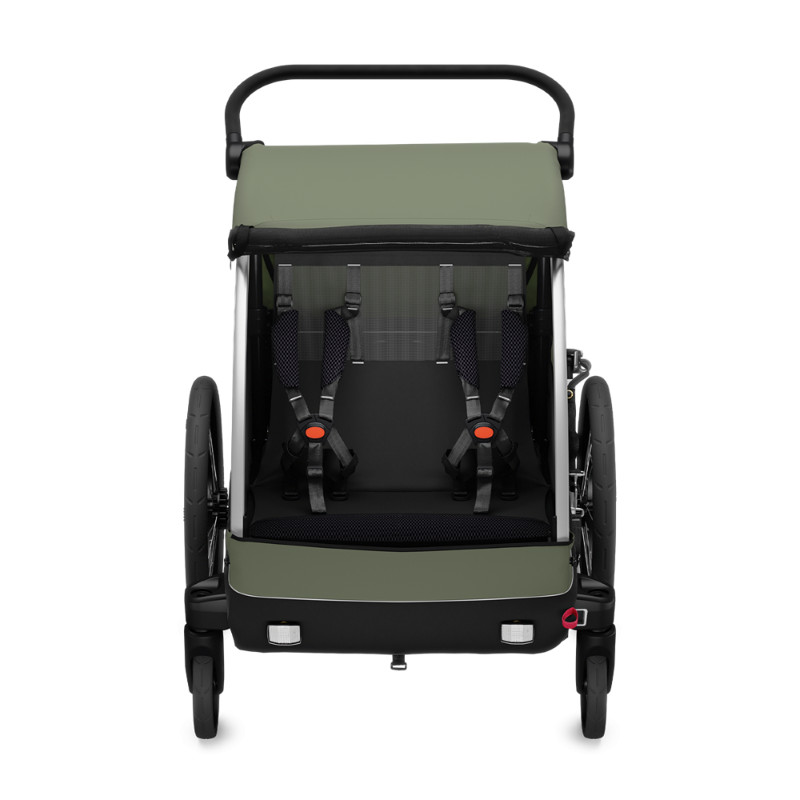 Thule Carrellino rimorchio bici per bambino o animali THULE Courier VINTAGE GREEN