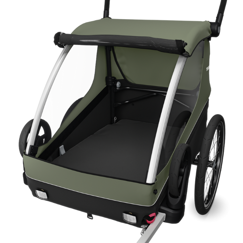Thule Carrellino rimorchio bici per bambino o animali THULE Courier VINTAGE GREEN
