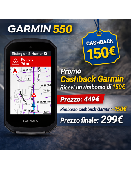 GARMIN Edge 550 Promo Cashback 150€
