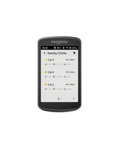 Magene C706 Ciclocomputer GPS Touchscreen 3.3" con Navigazione Offline