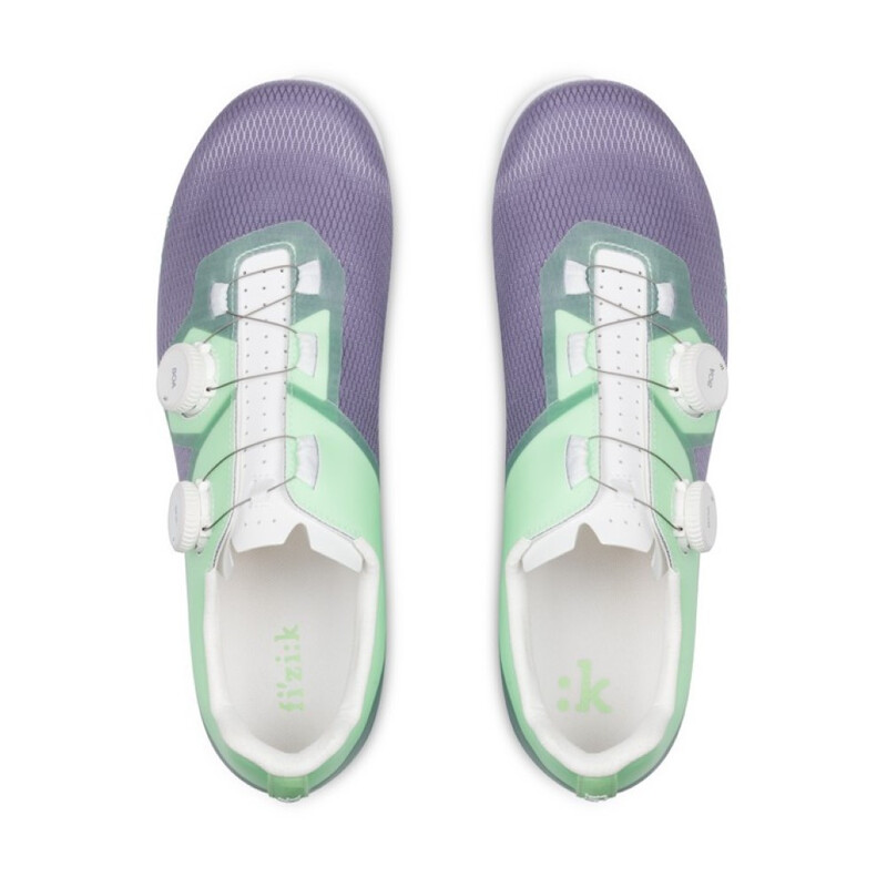 FIZIK Scarpe per bici da corsa FIZIK TEMPO LYRA carbon LAVANDER-MINT GREEN