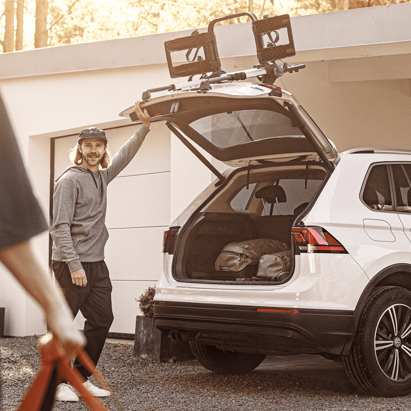 Thule Portabici posteriore THULE OutWay 2 bici Platform con binari 993001