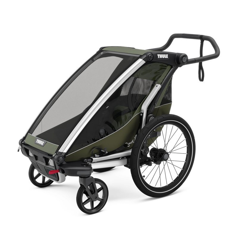 Thule Carrellino rimorchio bici per bambino THULE Chariot Lite single vintage green