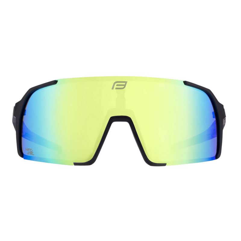 Force Occhiali per bici ciclismo FORCE GLARE nero lenti gialle
