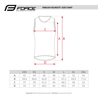 Force Maglia intimo FORCE senza maniche VENT nero