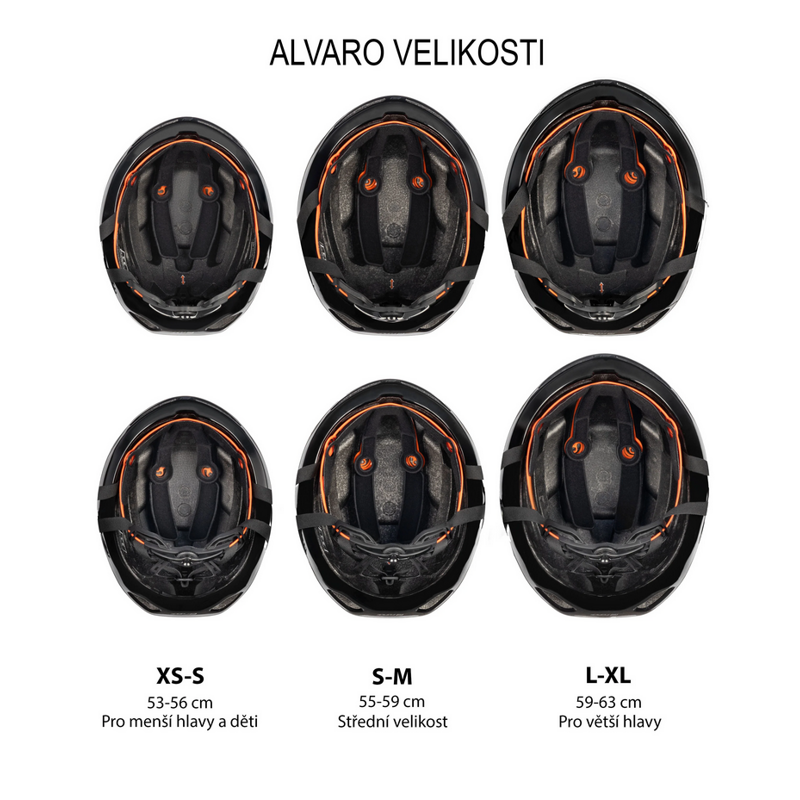 Force Casco bici da strada road FORCE ALVARO AERO black