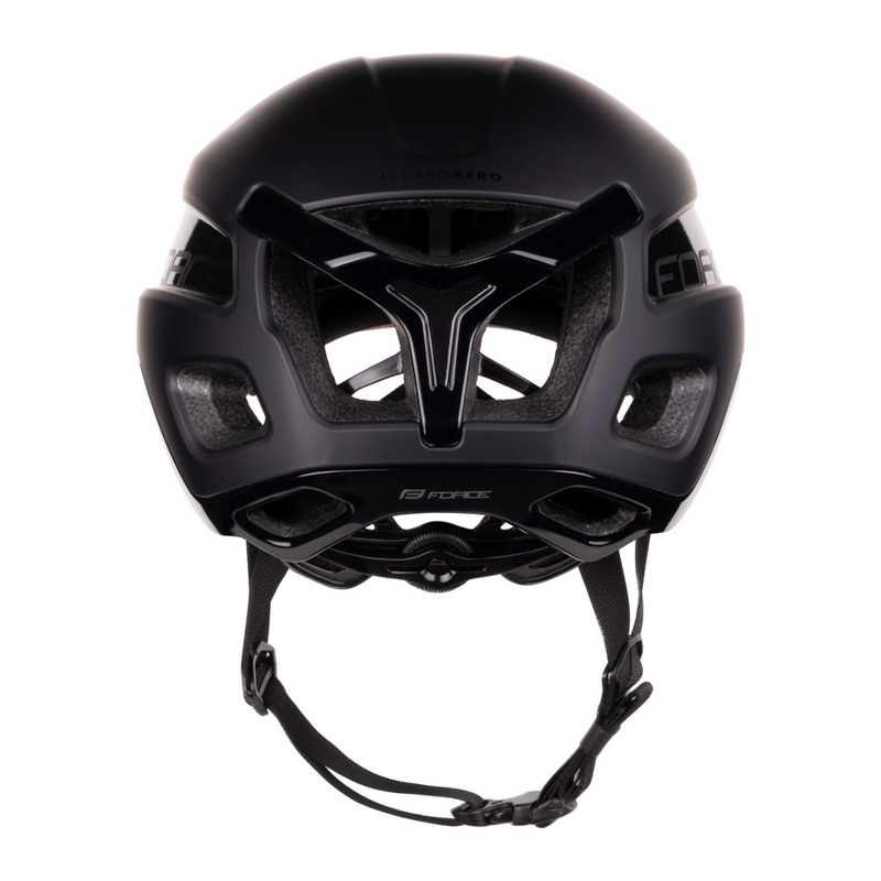 Force Casco bici da strada road FORCE ALVARO AERO black