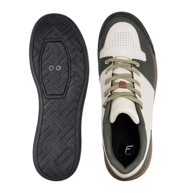 Force Scarpe per MTB gravel FORCE ESCAPE SPD creme olive