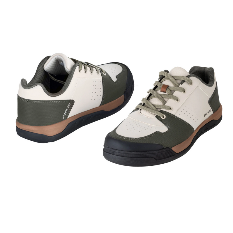 Force Scarpe per MTB gravel FORCE ESCAPE SPD creme olive