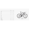 WILIER Bici da chrono triathlon WILIER TURBINE SL 105 DI2 7170 Miche S50
