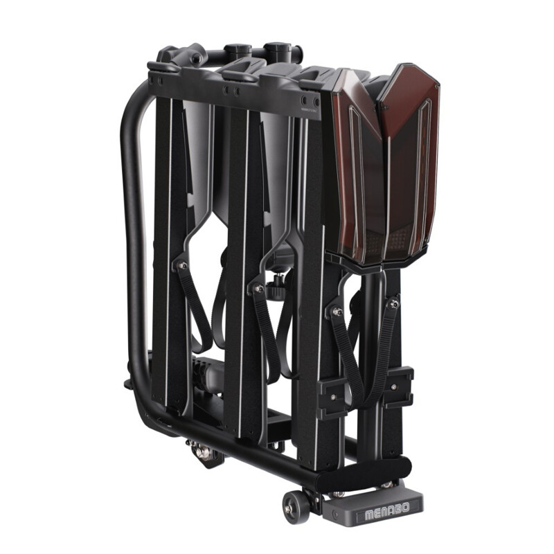 MENABO' Portabici da Gancio Traino Menabo Orbit 3 LED Richiudibile 3 Bici 70kg