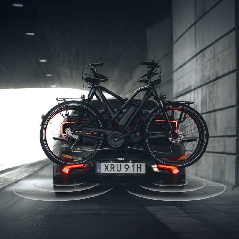 Thule Portabici gancio traino THULE EPOS 2BIKE ParkSecure 9802100