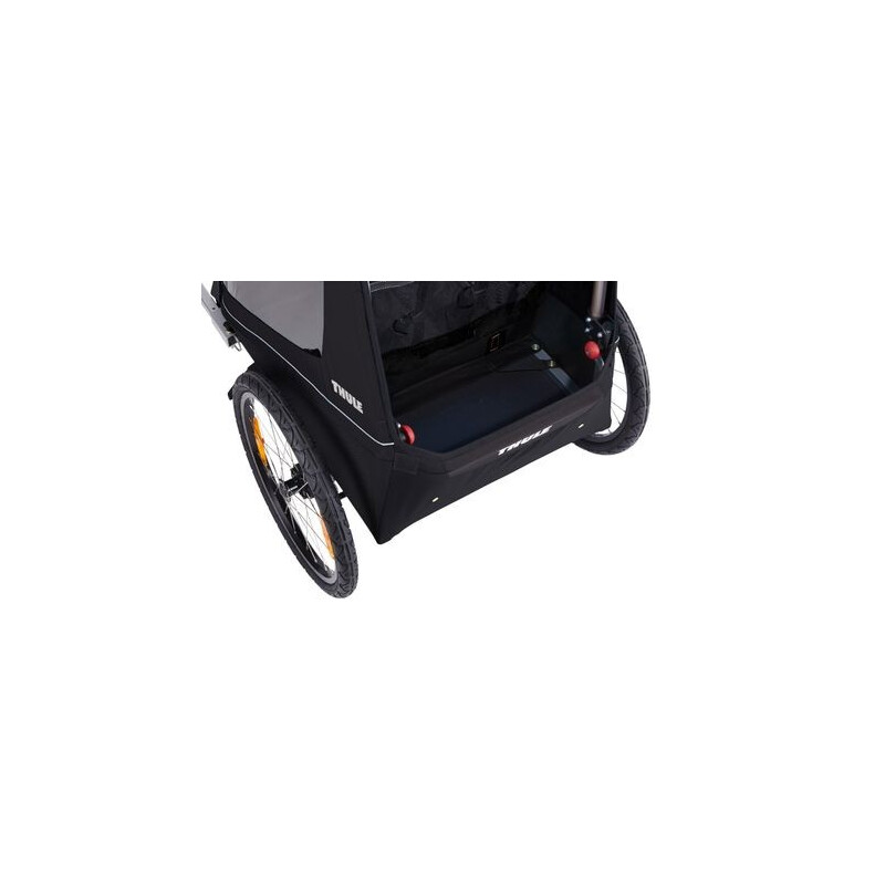Thule Carrellino rimorchio bici per bambino THULE Coaster XT bike trailer+Stroll- light blue